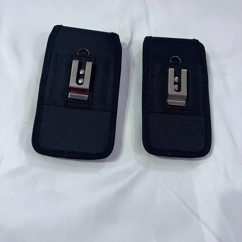 Black Cell Phone Holster with Clip 2